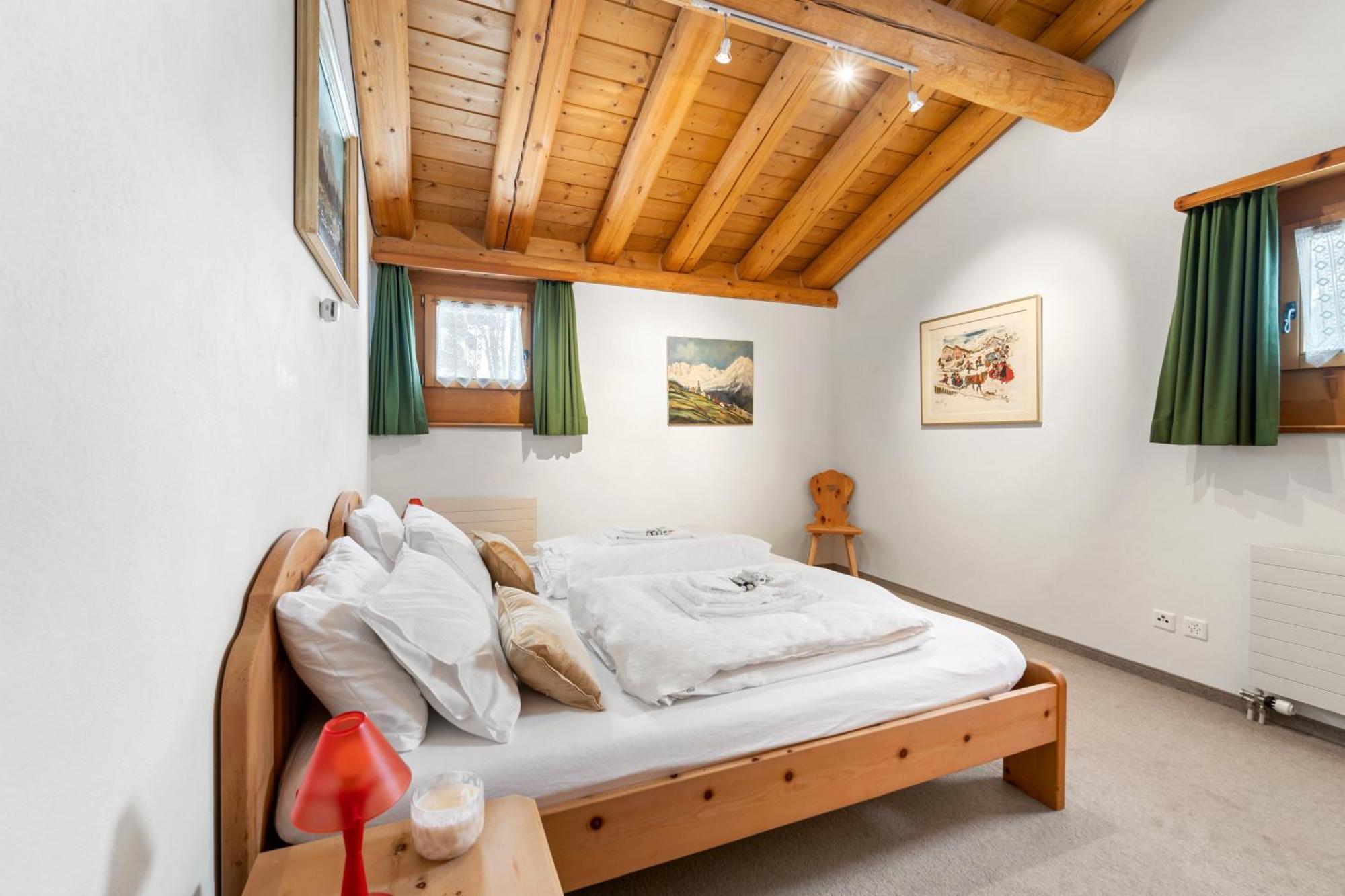 Chalet St Moritz Madulain Bagian luar foto