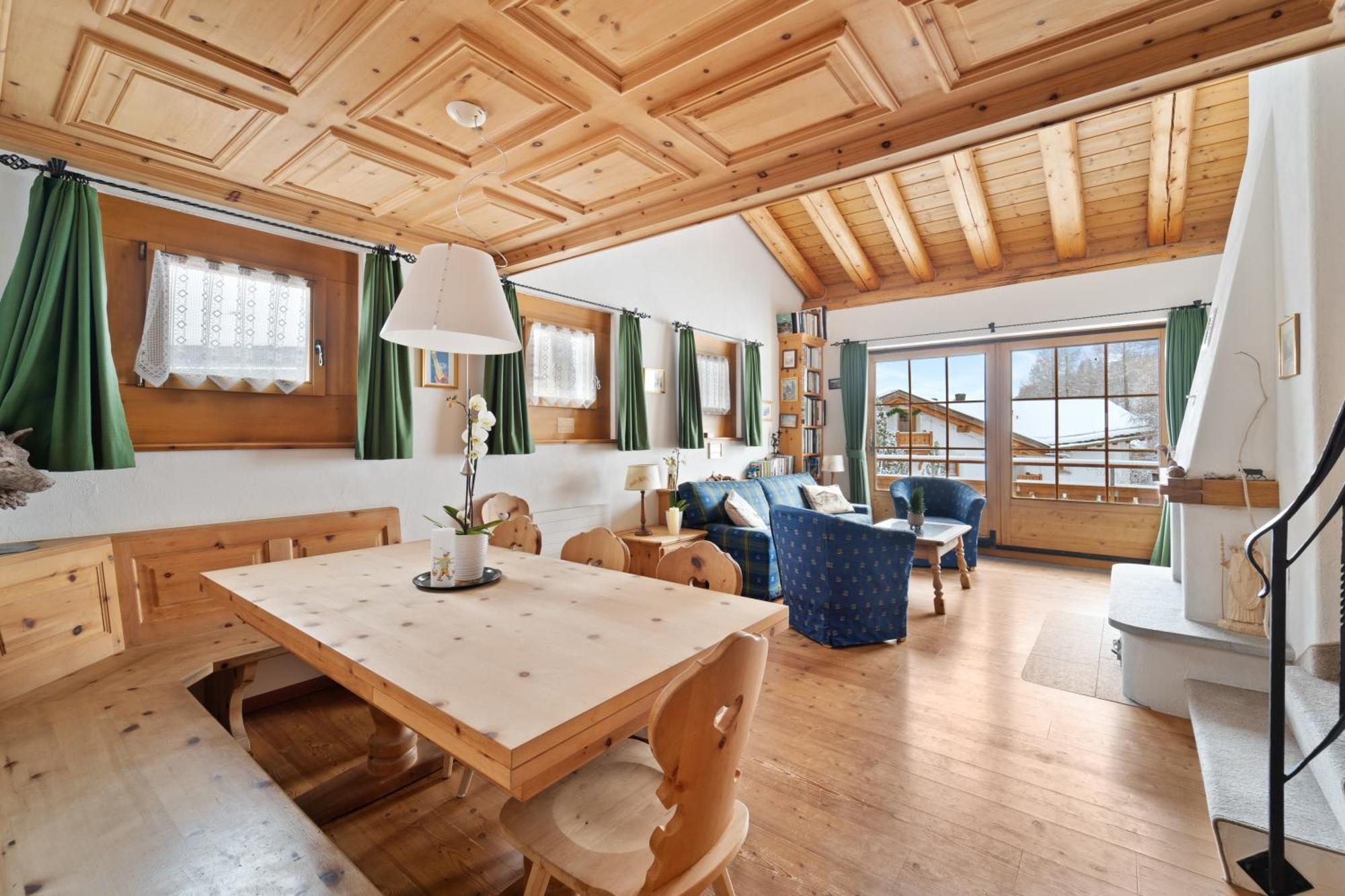 Chalet St Moritz Madulain Bagian luar foto