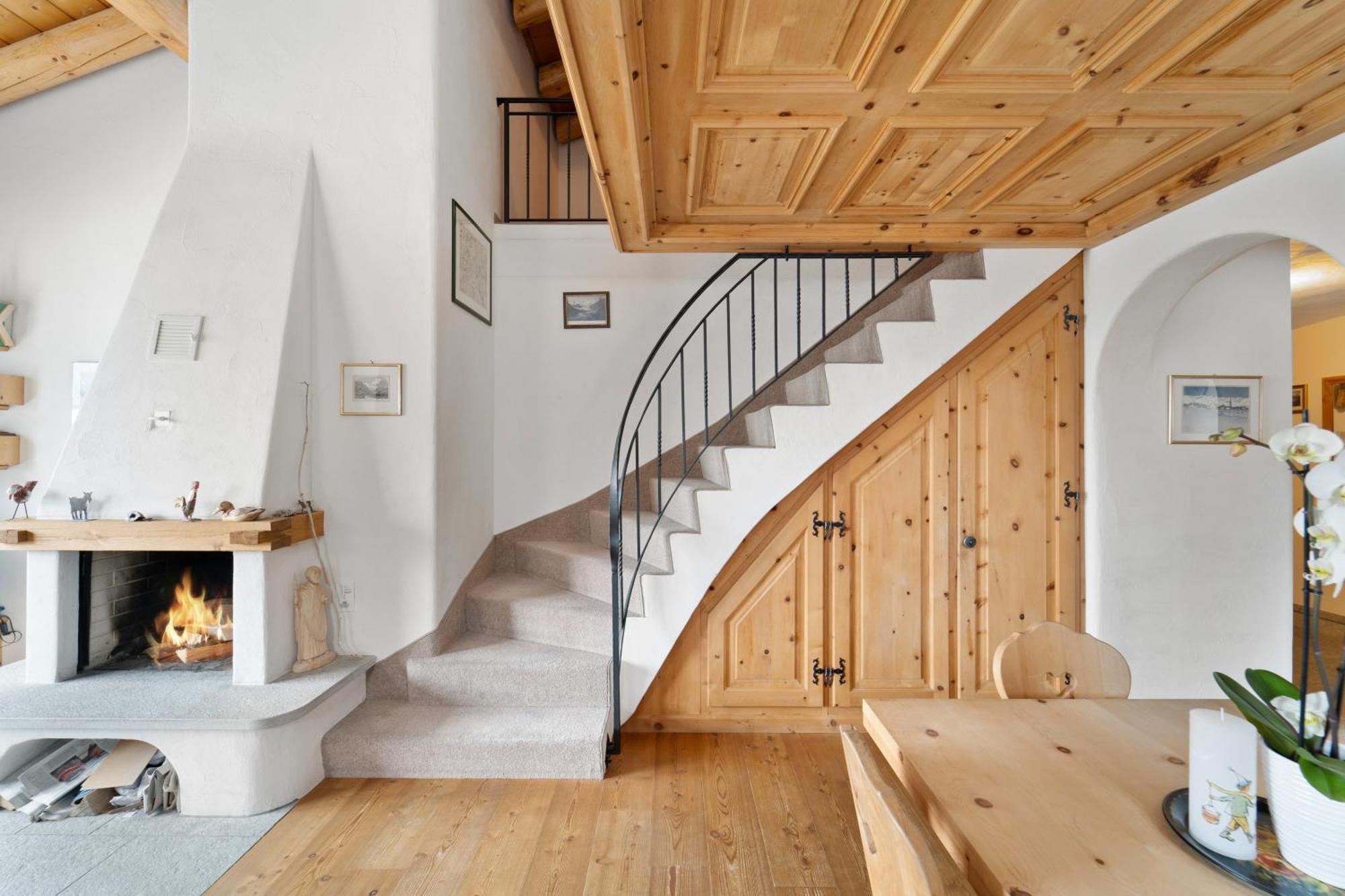 Chalet St Moritz Madulain Bagian luar foto
